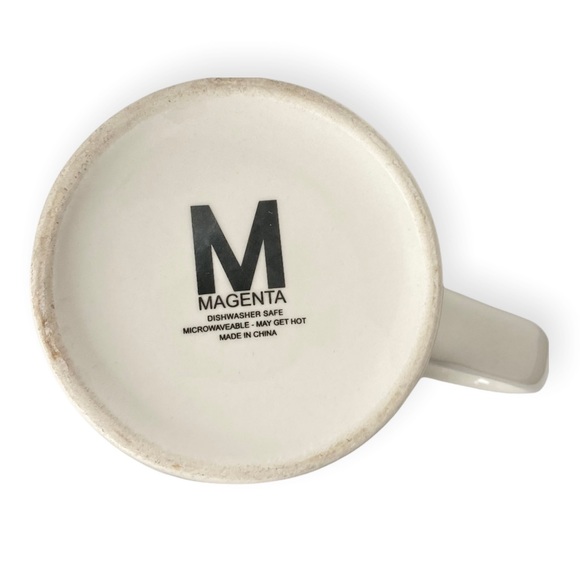 Love You More by Magenta Mug with Baby Blue Inside - Picture 4 of 5